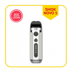 SMOK-NOVO5-BEIGELEATHER