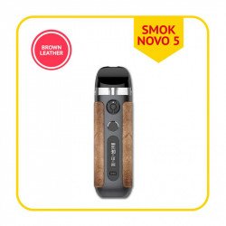 SMOK-NOVO5-BROWNLEATHER