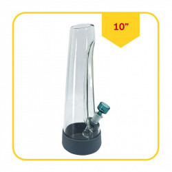 WPCKPINNACLE - BONG DE BOROSILICATO UNICORN CON BASE DE SILICON GRIS - 10_ 