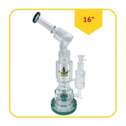 WPPC42 - BONG DE VIDRIO ESTILO TELESCOPIO CON ICE CATCHER - 16_