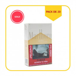 MARL-GOLD-20 - Paquete de 20 Cigarrillos Marlboro Gold