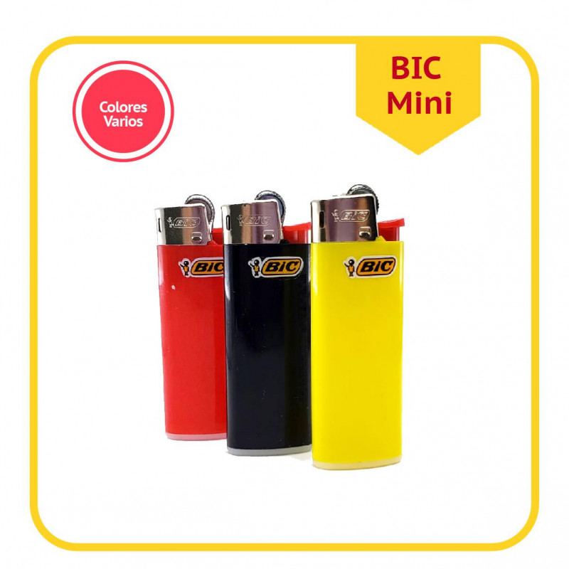  BIC - Encendedor clásico de varios colores, bandeja de