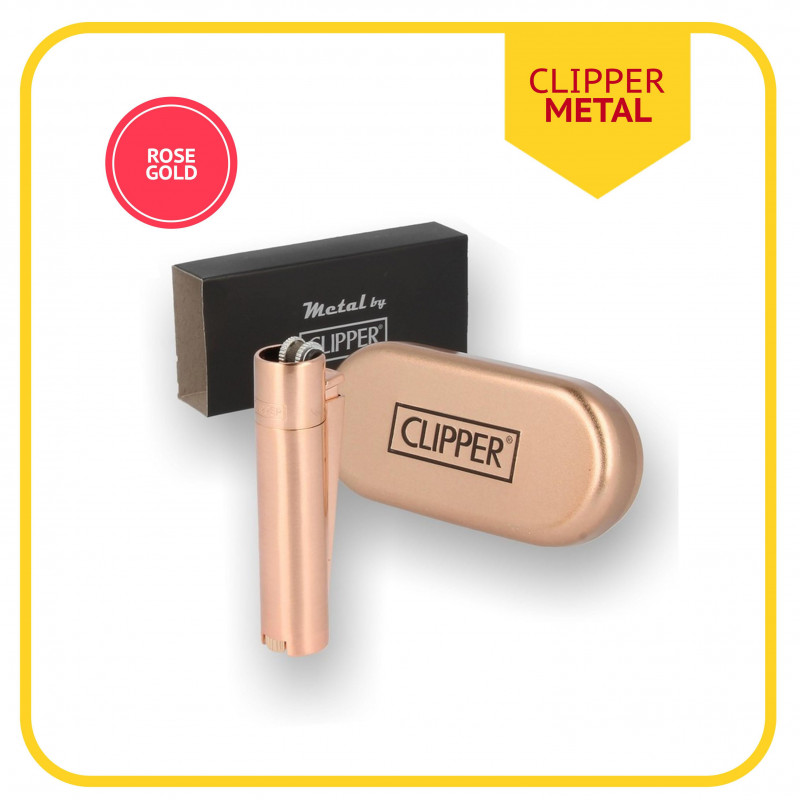 Encendedor CLIPPER Metal Gold