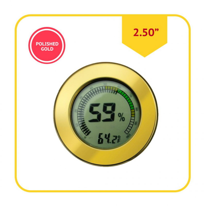HYDIG400_G - HIGRÓMETRO DIGITAL CON INDICADOR DE COLOR Y CALIBRACIÓN COLOR ORO