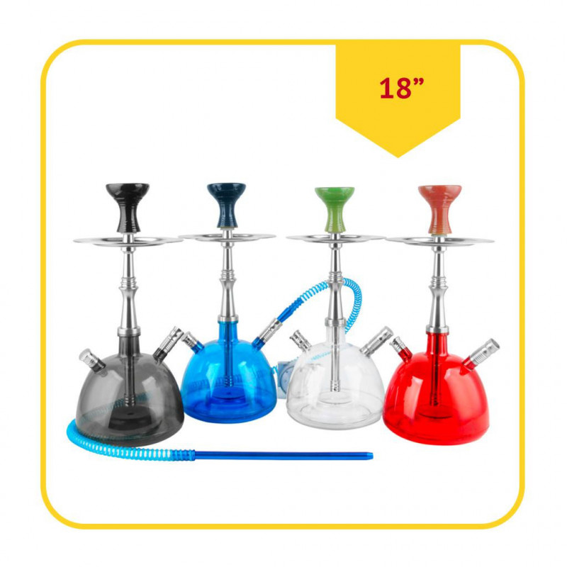 HK522 SMOKEDOME ACRYLIC HOOKAH WITH LED